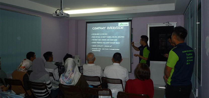 Study Visit Cum Product Talk with Alam-Con Sdn Bhd » Rehda